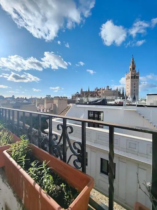 Lovely 1-Bedroom Loft With Terrace. Amazing View. Séville Espagne